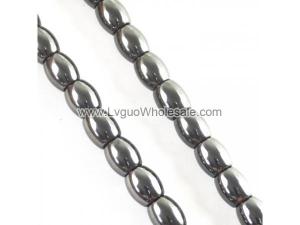 Non magnetic Hematite Beads, Drum, black, Grade A, 12x13mm, Hole:Approx 1.5mm, Length:15.5 Inch, 30PCs/Strand, Sold By Strand